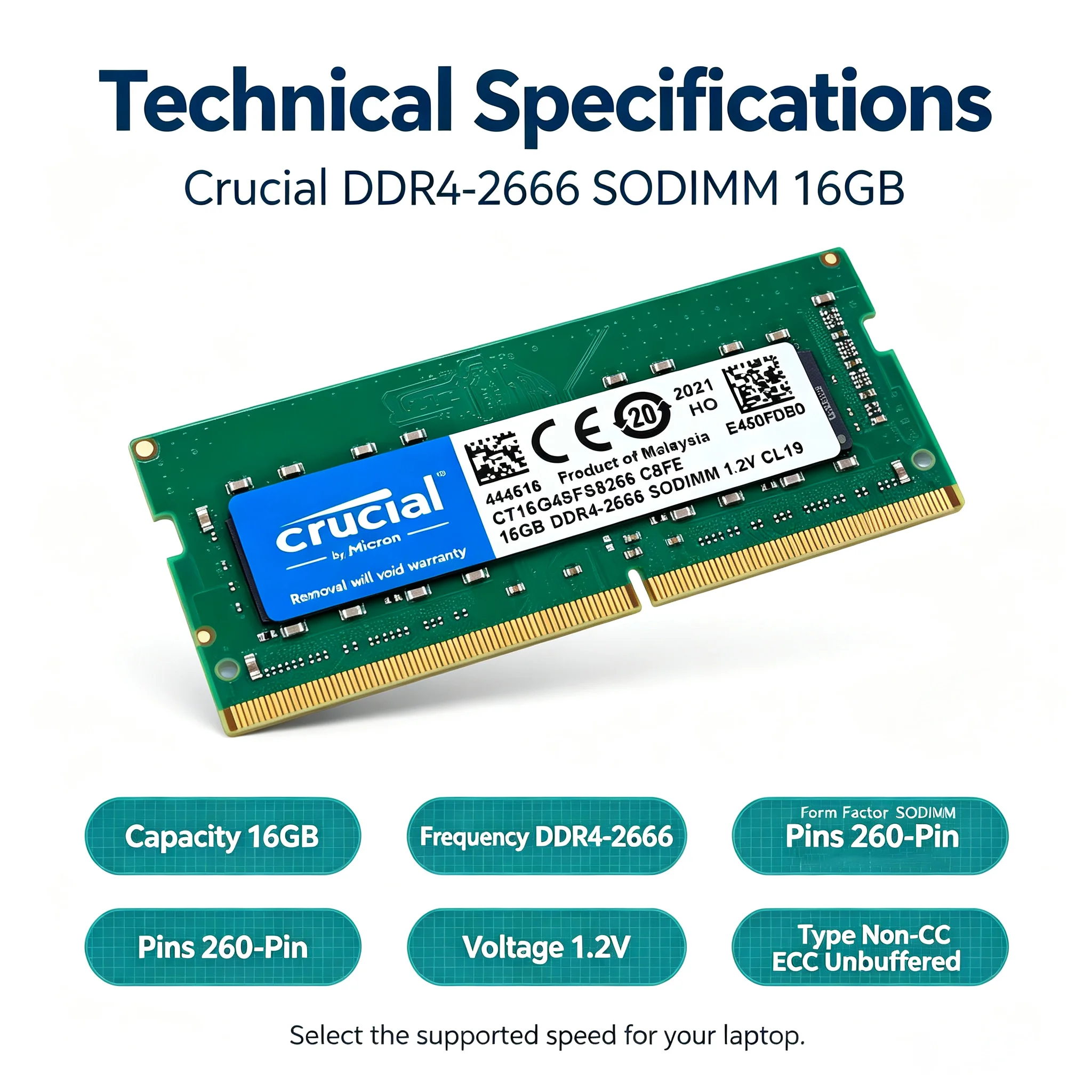 Crucial DDR4 Laptop RAM SODIMM - Khadas Vim4 8Gb review and price